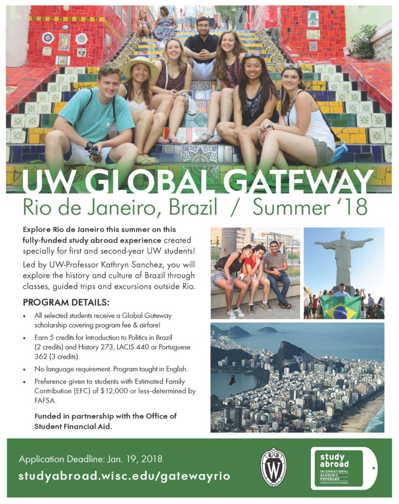 2018 UW Global Getaway