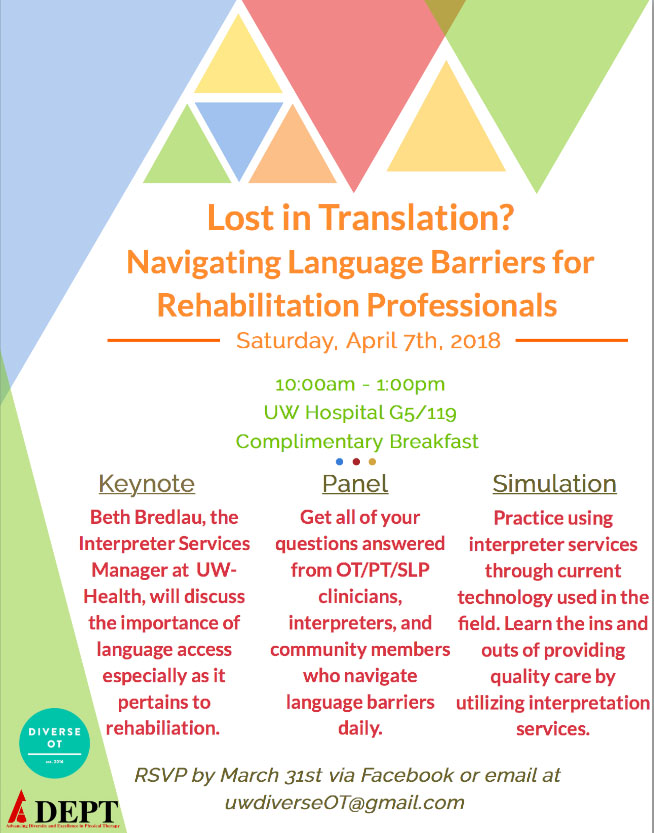 Lost in Translation? Navigating Language Barriers for Rehabilitation Professionals
