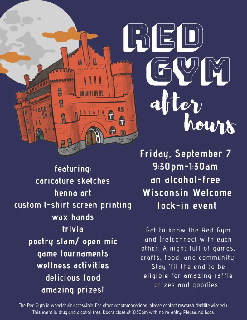 Red Gym After Hours poster