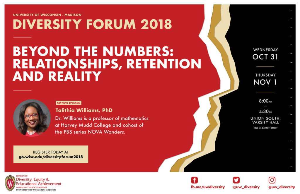 2018 Diversity Forum poster