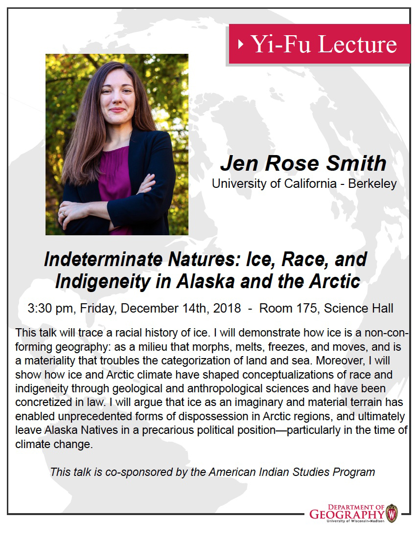 Jen Rose SMith lecture poster