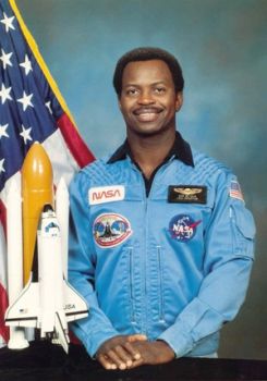 Ronald Erwin McNair (October 21, 1950 – January 28, 1986) was an American NASA astronaut and physicist. He died during the launch of the Space Shuttle Challenger on mission STS-51-L, in which he was serving as one of three mission specialists in a crew of seven.