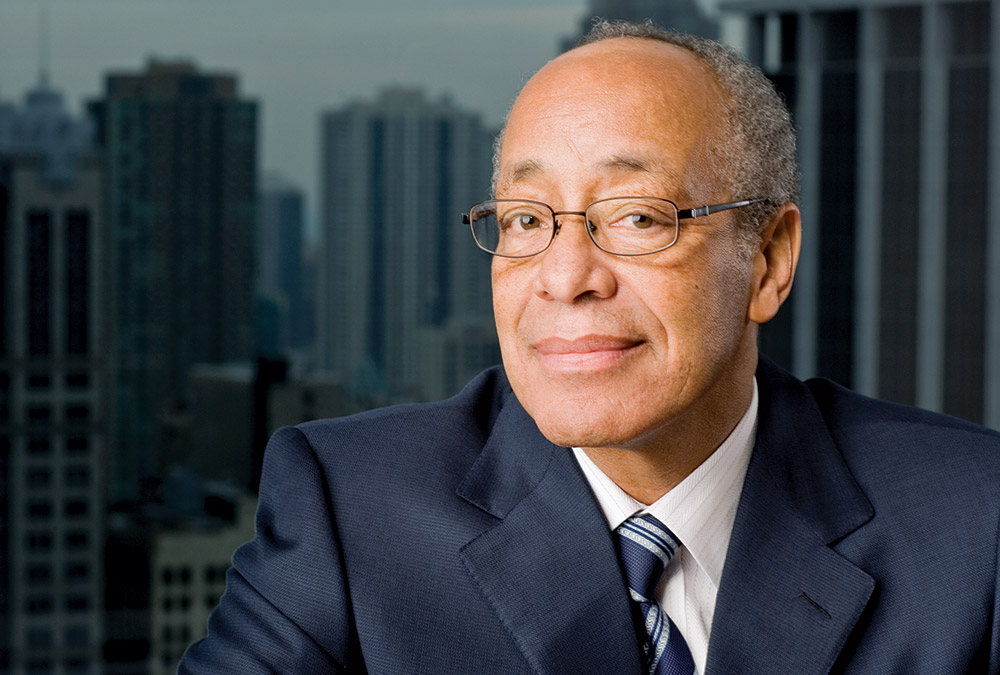 Lou Holland, Sr. became a familiar face to many from regular appearances on PBS television’s Wall Street Week. Photo by Hayley Murphy