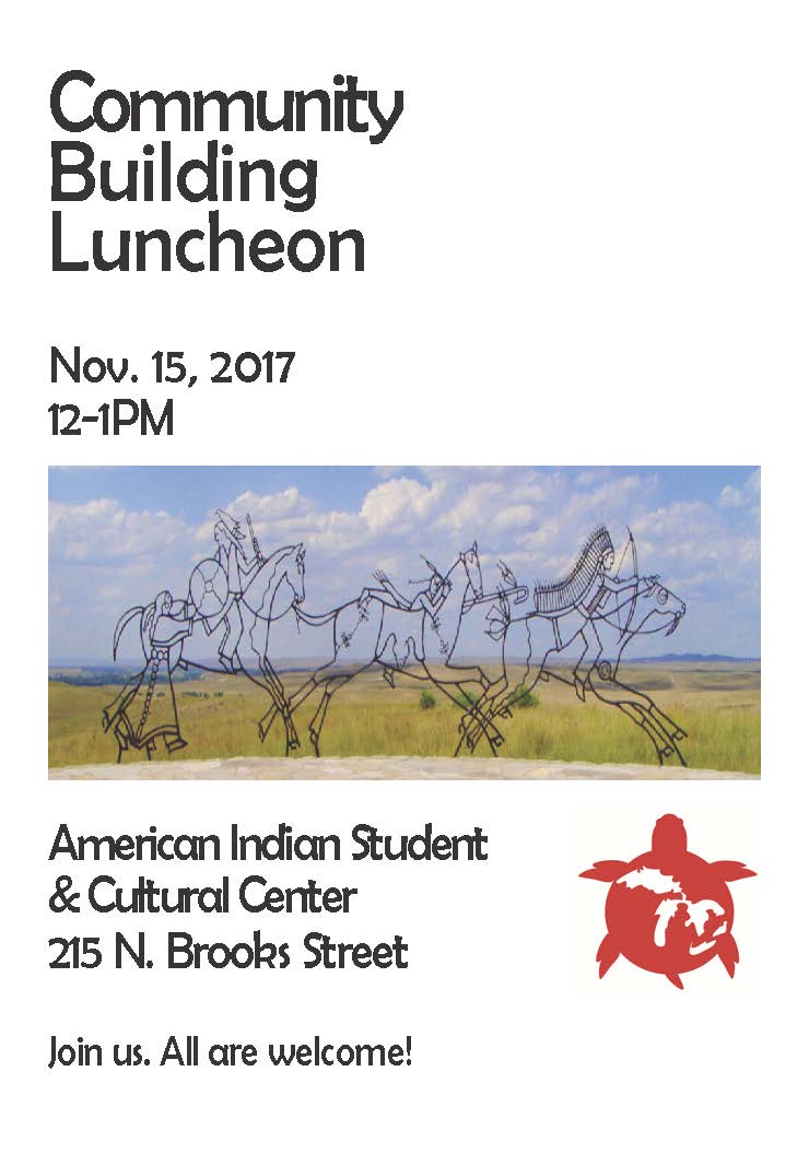 Native American Community Building Luncheon