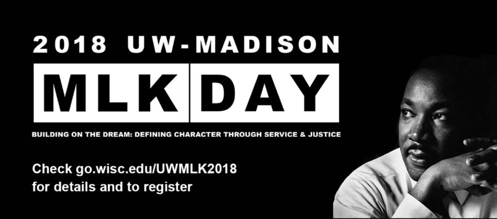 UW-Madison MLK Day 2018
