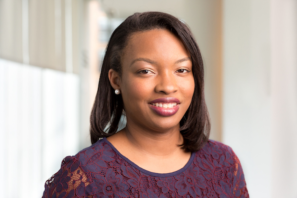 “I hope that I helped the American public by sticking to the fundamentals of journalism,” says NPR’s Ayesha Rascoe. She is UW–Madison’s spring 2019 Public Affairs Journalist in Residence. PHOTO: ALLISON SHELLEY