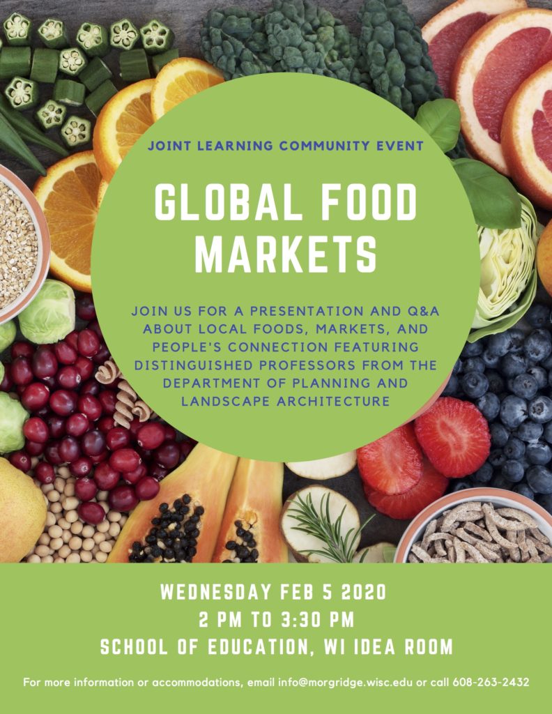 Global Food Markets Poster