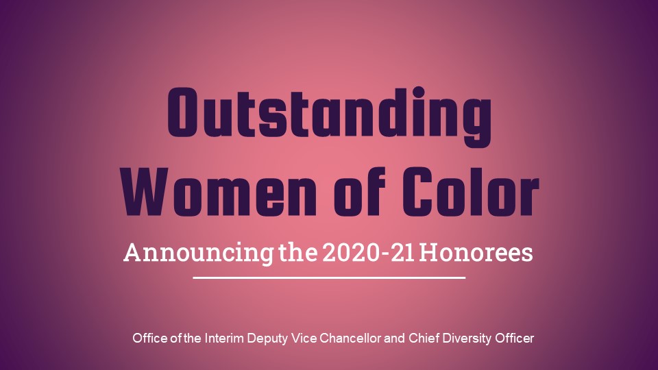 Outstanding Women of Color
