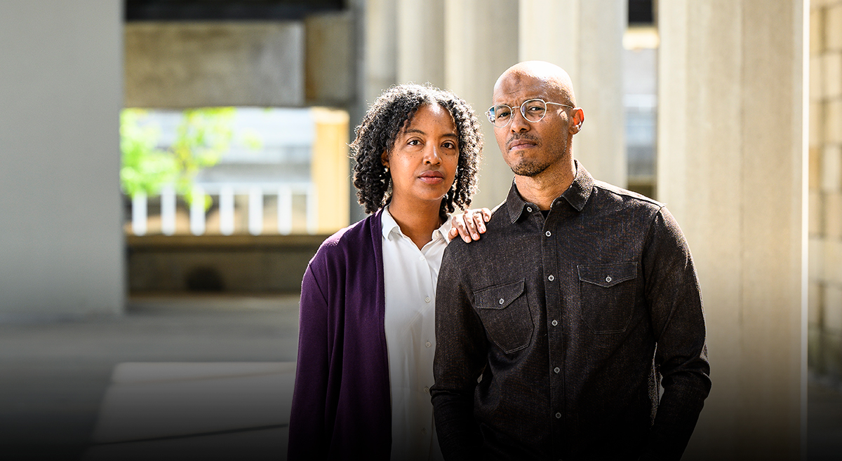 Photo of UW-Madison Professors and Poets Amaud and Cherene Sherrard