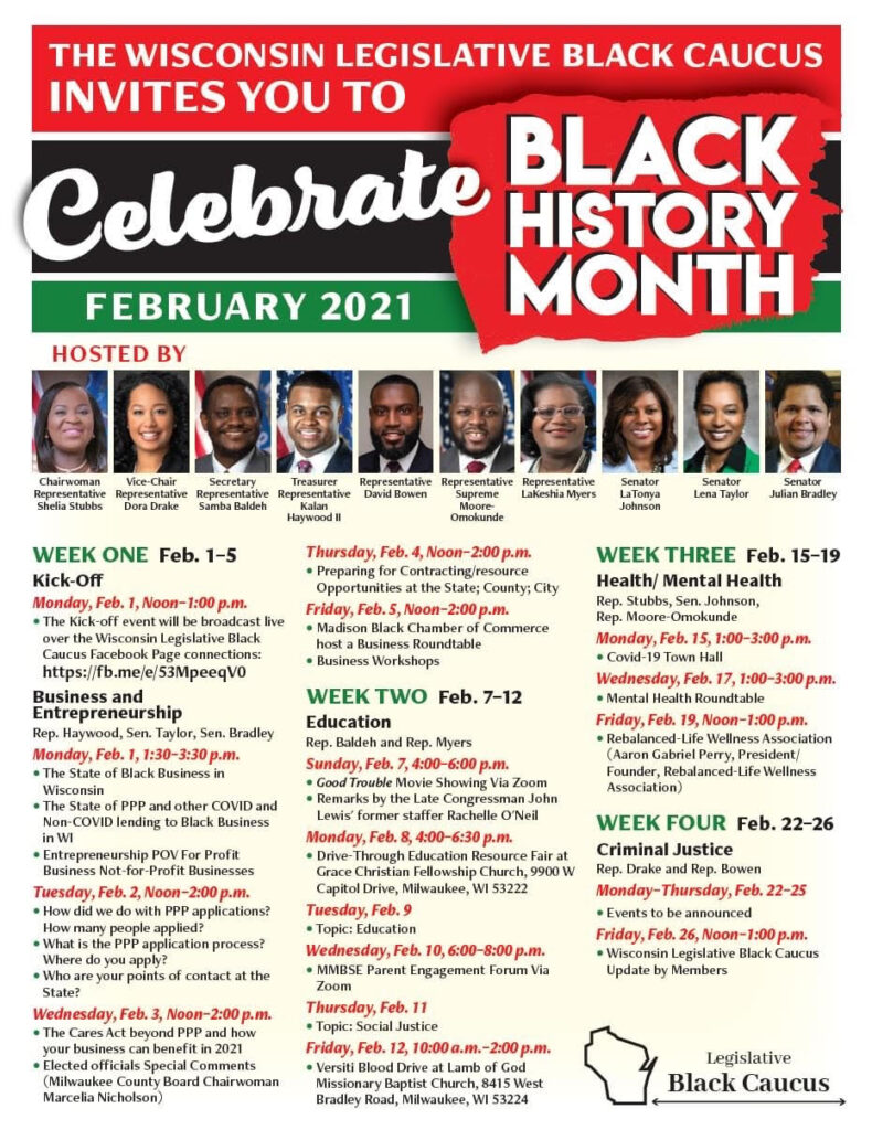 WI Black Caucus BHM