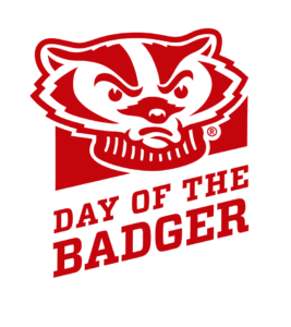 Illustration of Bucky Badger with "Day of the Badger" written below.