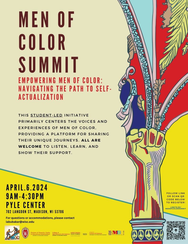 Men of Color Summit Poster
